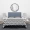 Designart '3D Lattice Pattern' Scandinavian Bedding Set - Duvet Cover & Shams